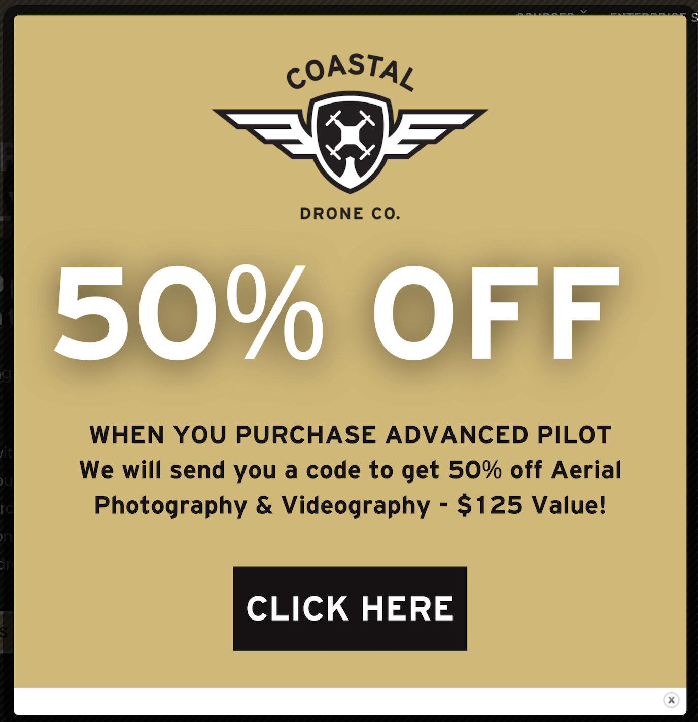 Coastal Drone discount pricing