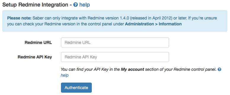 Redmine Setup Stage 1